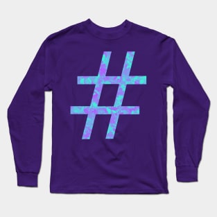 # Hashtag Long Sleeve T-Shirt